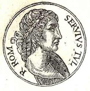 Servio Tullio 6º Re di Roma / anno 578 - 535 a.c.      