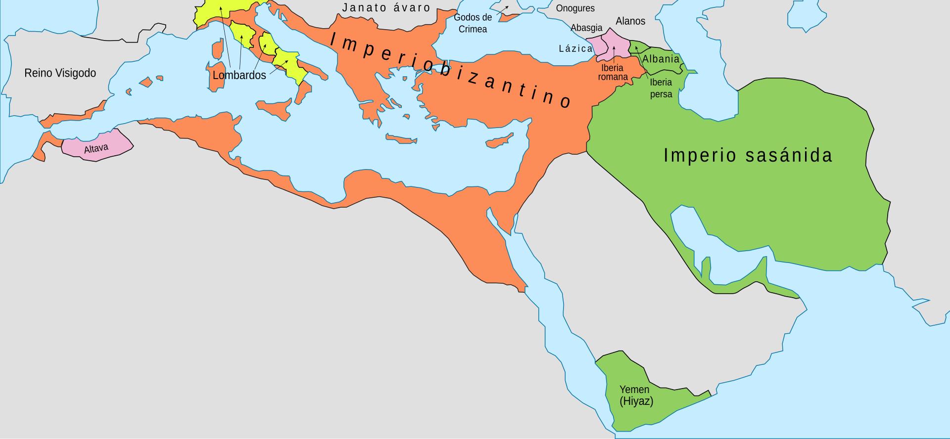 bizantini e sasanidi 600dc Copia