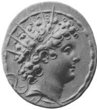 Antioco VI sovrano dell'Impero seleucide - 145 a.C.  circa  