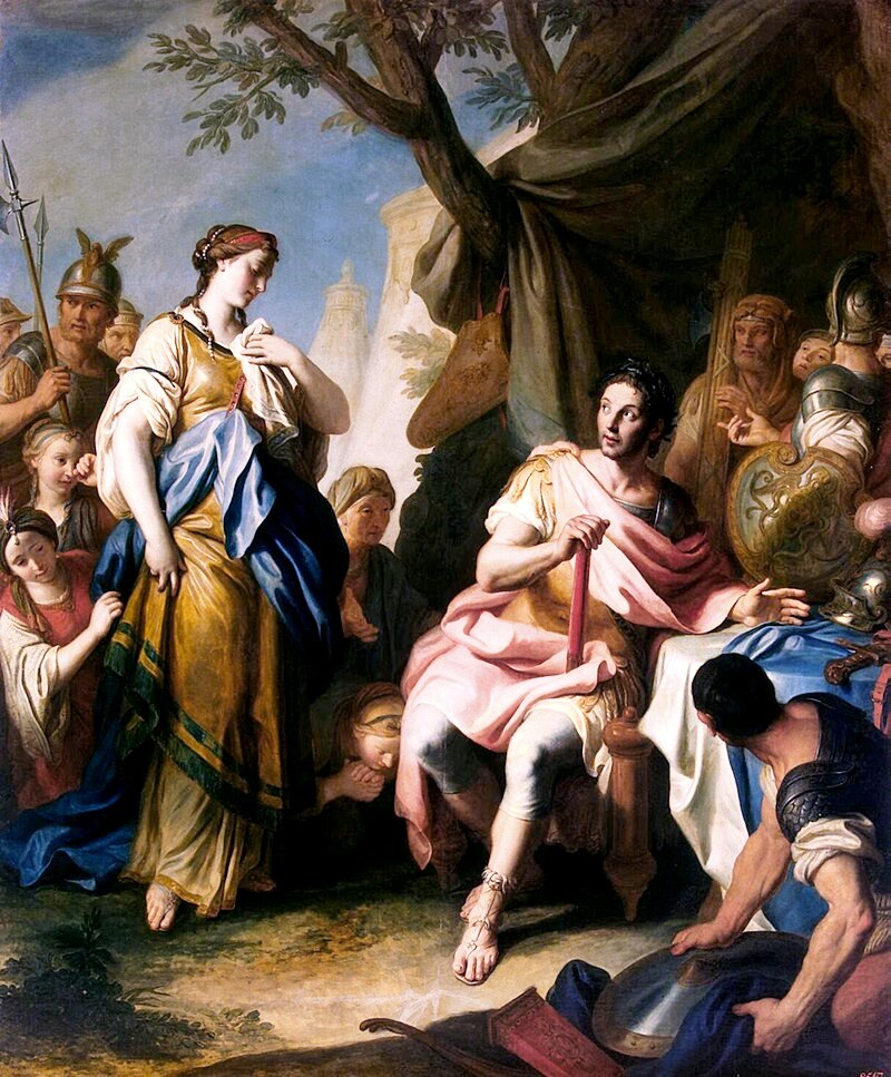 Pietro Rotari Il matrimonio di Rossane e Alessandro Magno Copia
