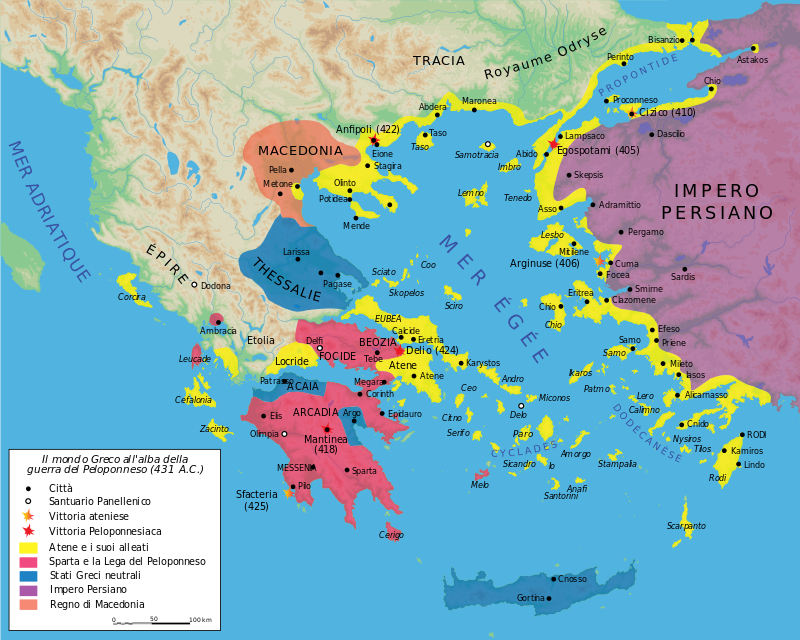 guerra del Peloponneso Copia