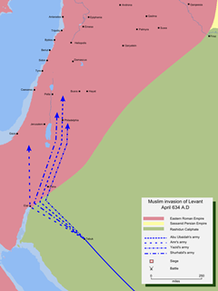 Battaglia dello Yarmuk - anno 636 d.C.  